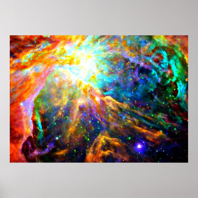 Orion Nebula - Emission Nebula Poster (Framsidan)