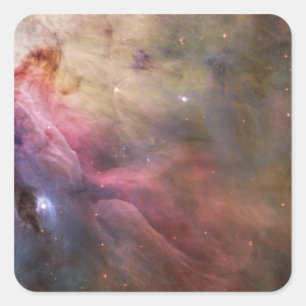 Orion Nebula Fyrkantigt Klistermärke
