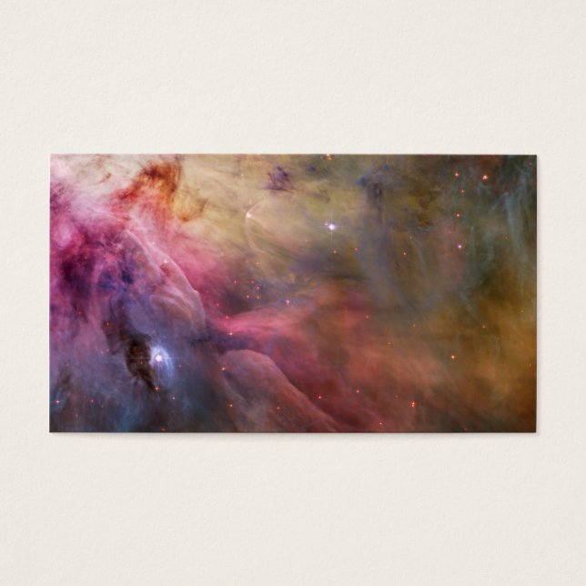 Orion Nebula Hubble Space Visitkort (Framsidan)