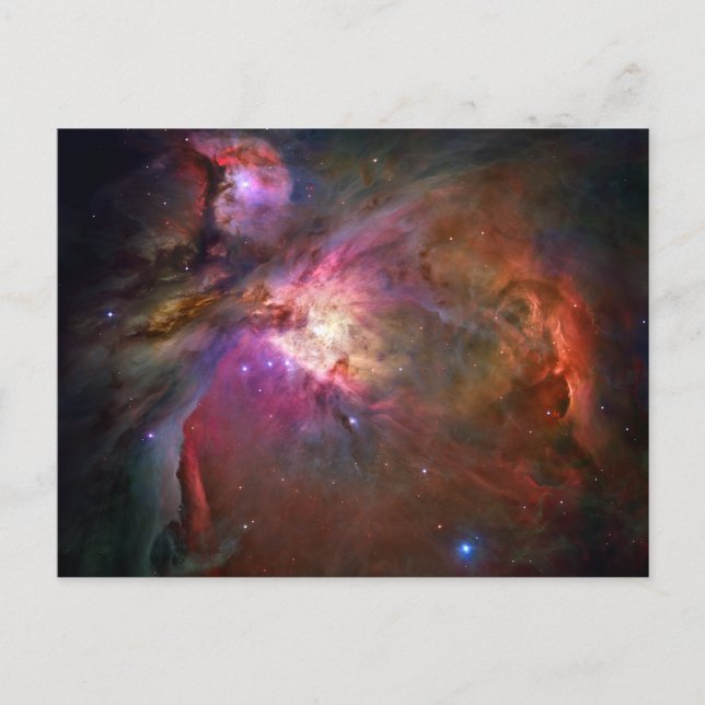 Orion Nebula Hubble Space Vykort (Framsida)