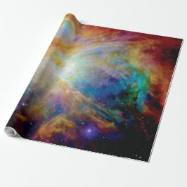 Orion Nebula Hubble Spitzer Telescope Space Photo Presentpapper