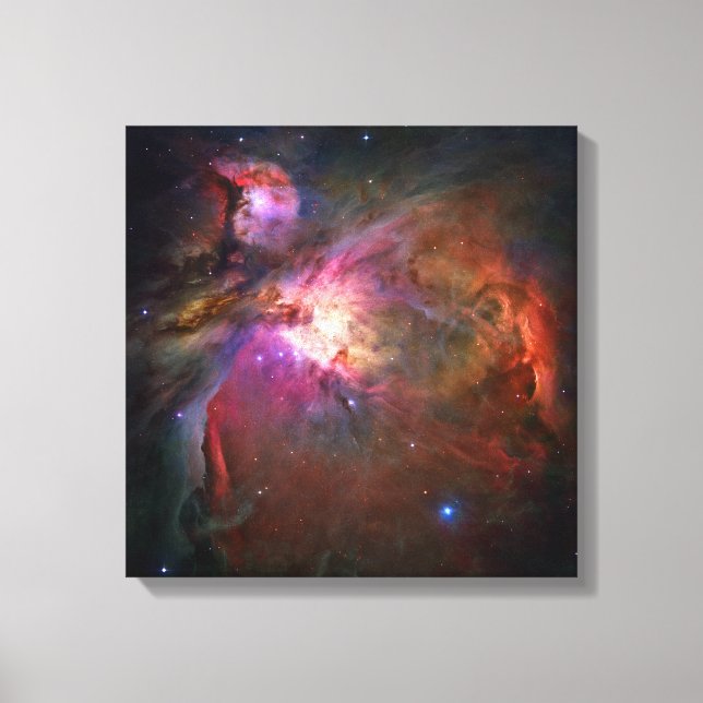 Orion Nebula (Hubble Telescope) Canvastryck (Framsida)