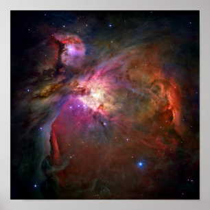 Orion Nebula (Hubble Telescope) Poster