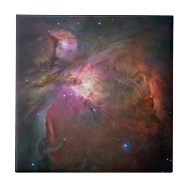 Orion Nebula Hubble telescope space universe cosmo Kakelplatta (Framsidan)