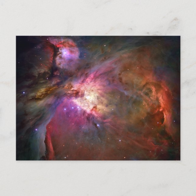 Orion Nebula (Hubble Telescope) Vykort (Framsida)