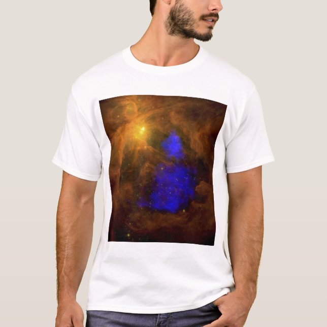 Orion nebula i infraröda tee shirt (Framsida)
