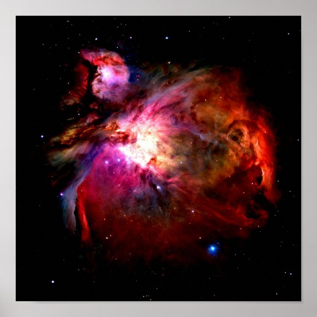 Orion Nebula No1 Poster (Framsidan)