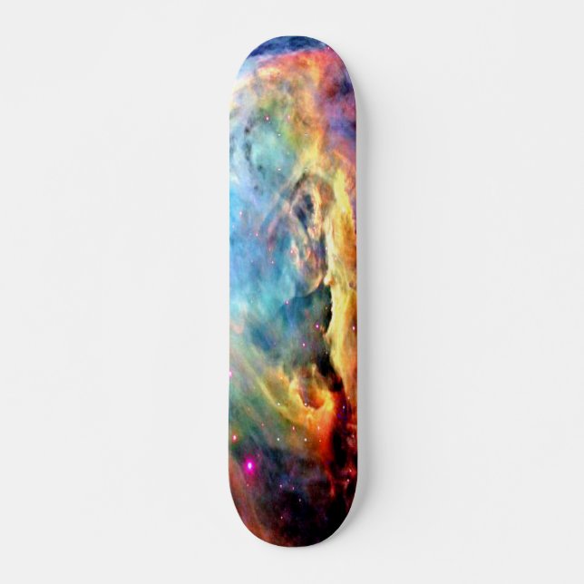 Orion Nebula Old School Skateboard Bräda 21,6 Cm (Framsida)