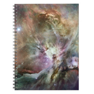 Orion Nebula Pastels Anteckningsbok Med Spiral