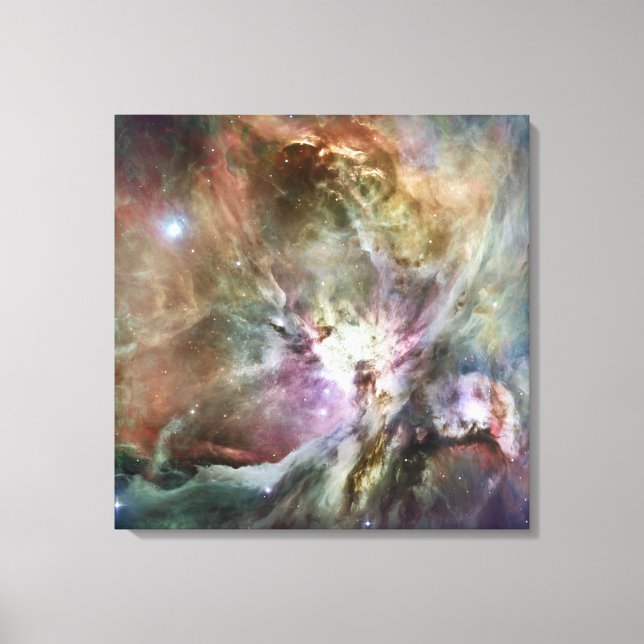 Orion Nebula Pastels Canvastryck (Framsida)