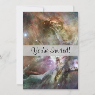 Orion Nebula Pastels Inbjudningar