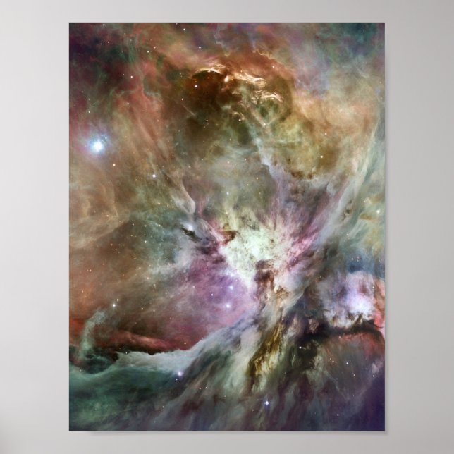 Orion Nebula Pastels Poster (Framsidan)