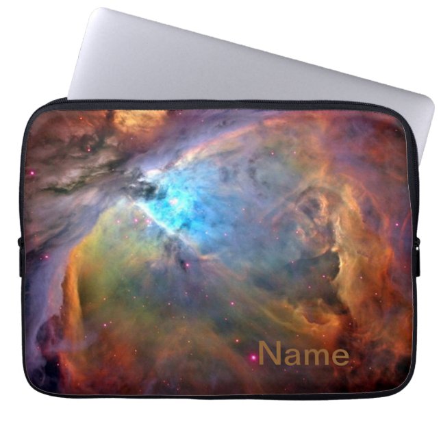 Orion Nebula Personlig Zipped Laptop Fodral 13 tum (Framsidan)
