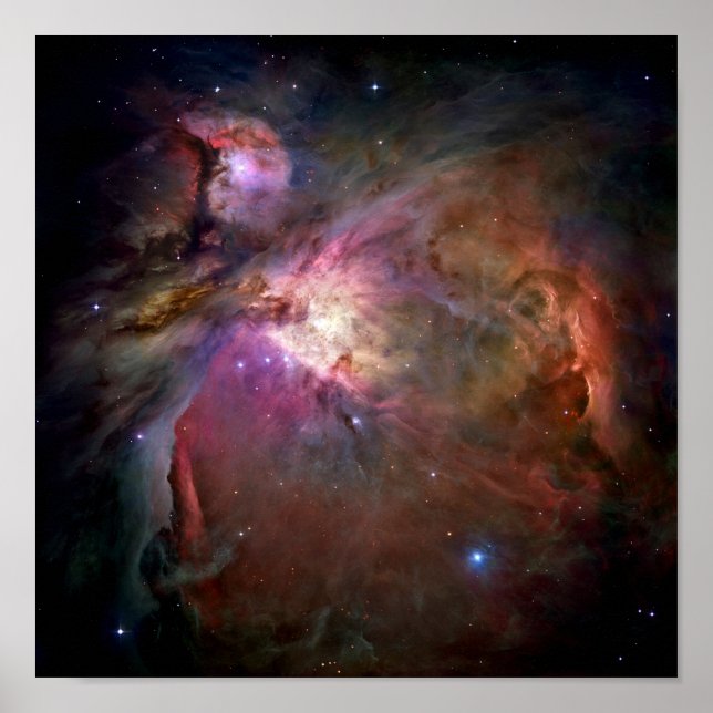 Orion Nebula Poster (Framsidan)