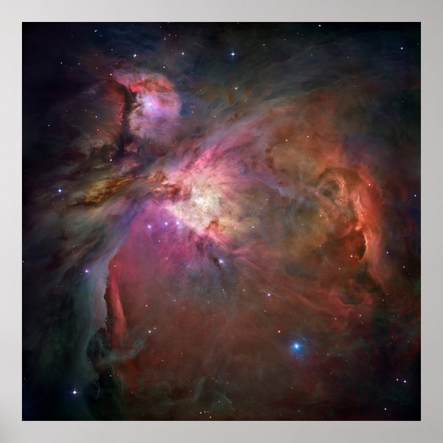 Orion Nebula Poster (Framsidan)