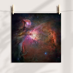 Orion Nebula - Rosa Poster