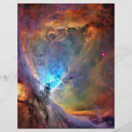 Orion Nebula Space Craft Papper - 2 sida