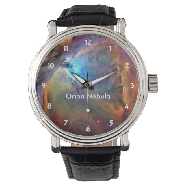 Orion Nebula Space Galaxy Armbandsur (Framsida)