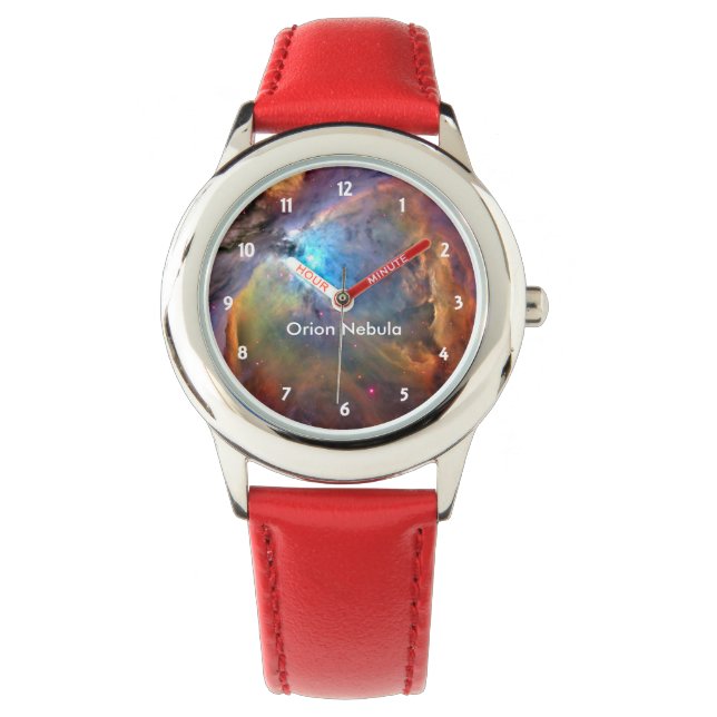 Orion Nebula Space Galaxy Armbandsur (Framsida)