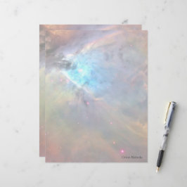 Orion Nebula Space Galaxy Brevhuvud