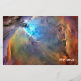 Orion Nebula Space Galaxy Flygblad
