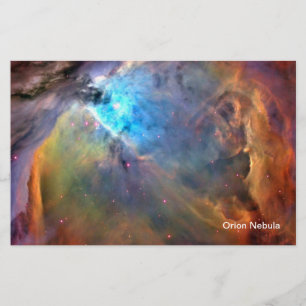 Orion Nebula Space Galaxy Flygblad
