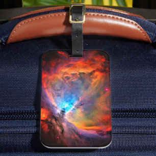 Orion Nebula Space Galaxy hög kontrast Bagagebricka