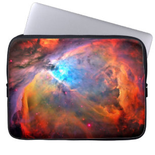 Orion Nebula Space Galaxy hög kontrast Laptop Fodral