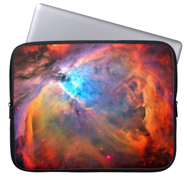 Orion Nebula Space Galaxy hög kontrast Laptop Fodral (Framsidan)