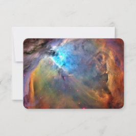 Orion Nebula Space Galaxy Inbjudningar