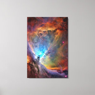 Orion Nebula Space Galaxy låg kontrast Canvastryck