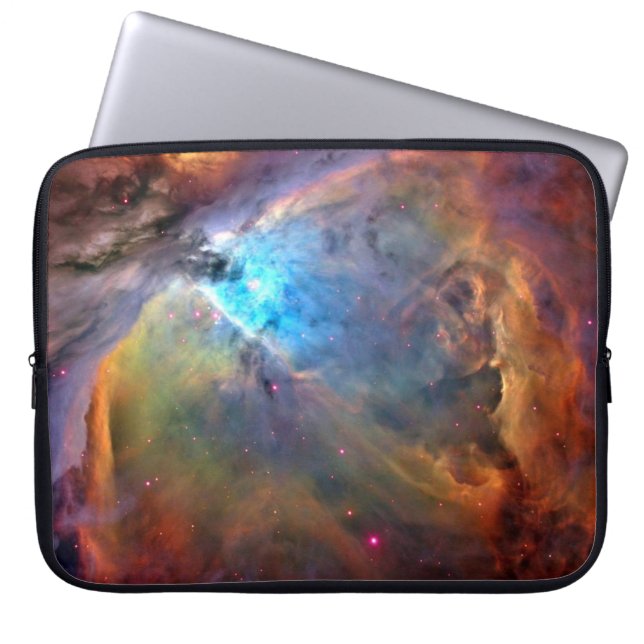 Orion Nebula Space Galaxy låg kontrast Laptop Fodral (Framsidan)