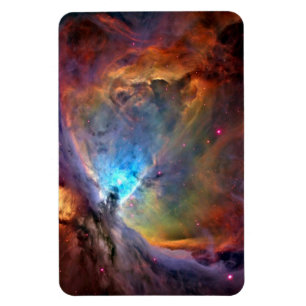 Orion Nebula Space Galaxy låg kontrast Magnet