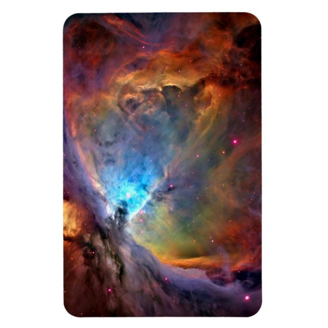 Orion Nebula Space Galaxy låg kontrast Magnet (Vertikal)