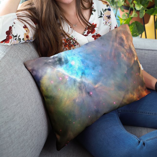 Orion Nebula Space Galaxy Lumbarkudde (Orion Nebula Space Galaxy Lumbar Pillow)