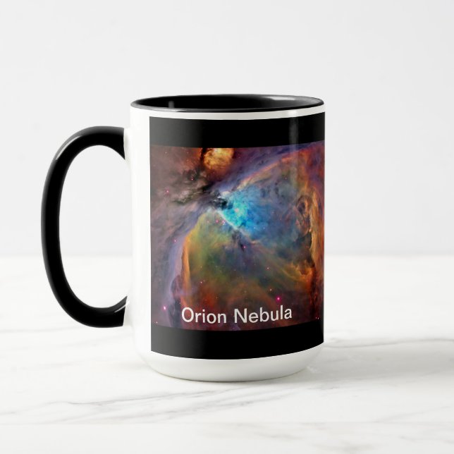 Orion Nebula Space Galaxy Mugg (Vänster)