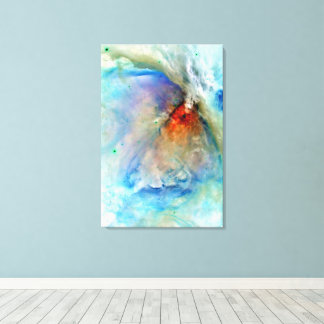 Orion Nebula Space Galaxy negativ Canvastryck