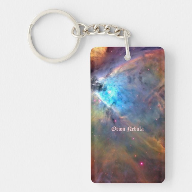 Orion Nebula Space Galaxy Nyckelring (Framsidan)