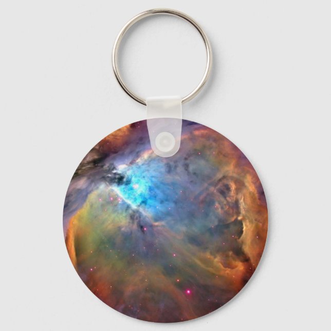 Orion Nebula Space Galaxy Nyckelring (Framsida)
