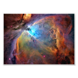 Orion Nebula Space Galaxy Photo Print Fototryck
