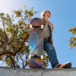 Orion Nebula Space Galaxy Skateboard Bräda 20 Cm