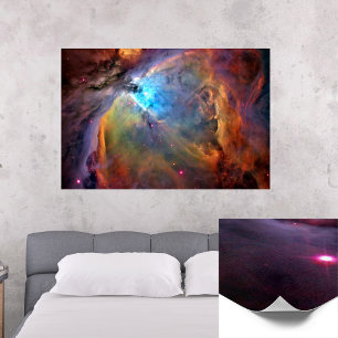 Orion Nebula Space Galaxy Skriv ut Poster