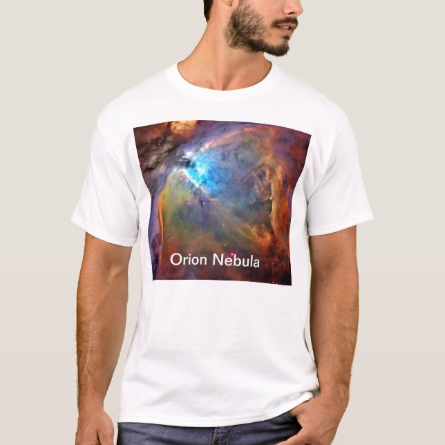 Orion Nebula Space Galaxy T-shirt (Framsida)