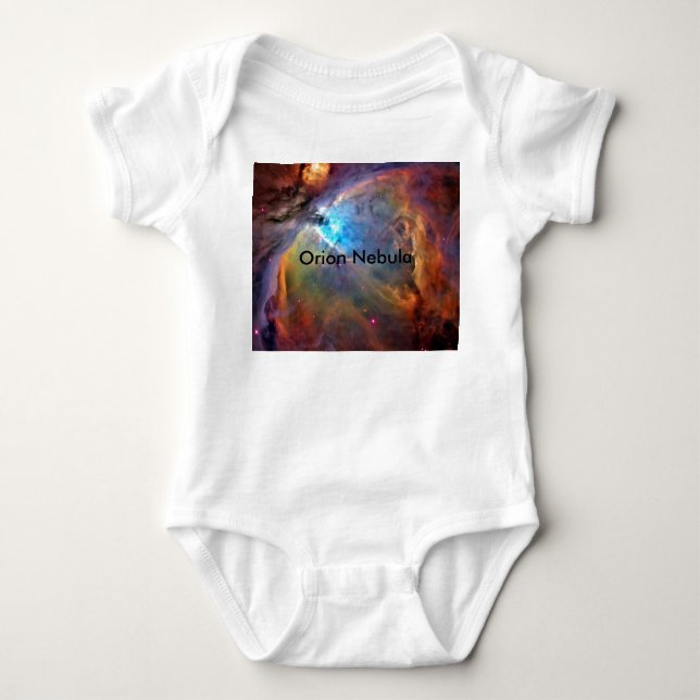 Orion Nebula Space Galaxy Tee Shirt (Framsida)