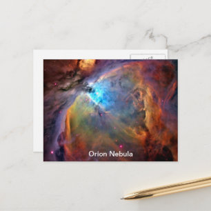 Orion Nebula Space Galaxy Vykort