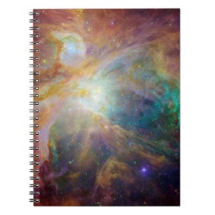 Orion Nebula Space Photo Anteckningsbok