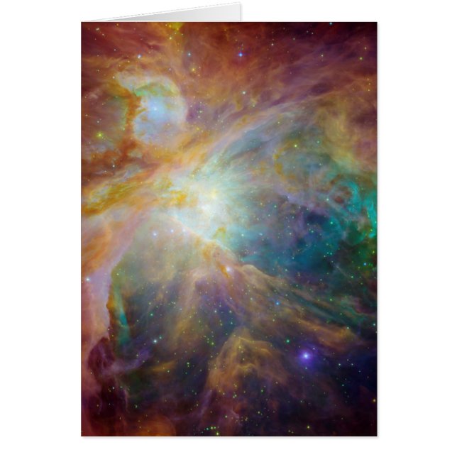 Orion Nebula Stars Composite OBS Kort (Framsidan)