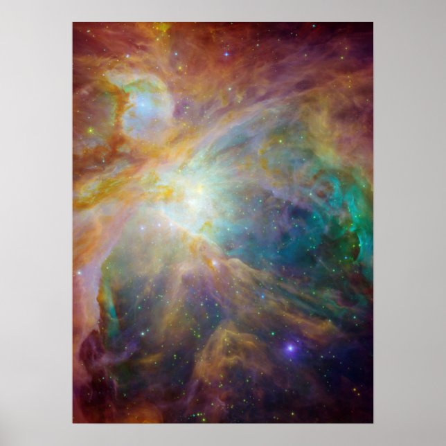 Orion Nebula Stars Composite Poster (Framsidan)