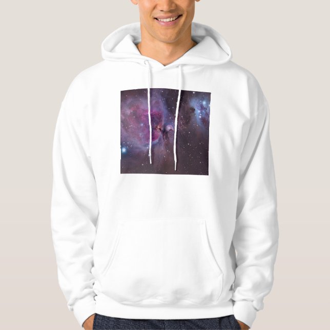Orion Nebula Sweatshirt Med Luva (Framsida)
