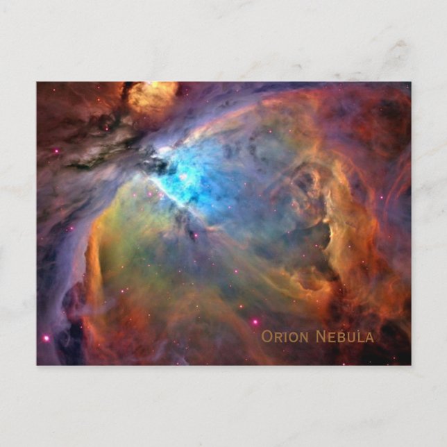 Orion Nebula vycard 2 Vykort (Framsida)